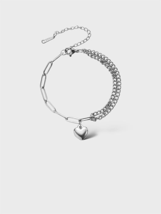 Chain love - Zilver