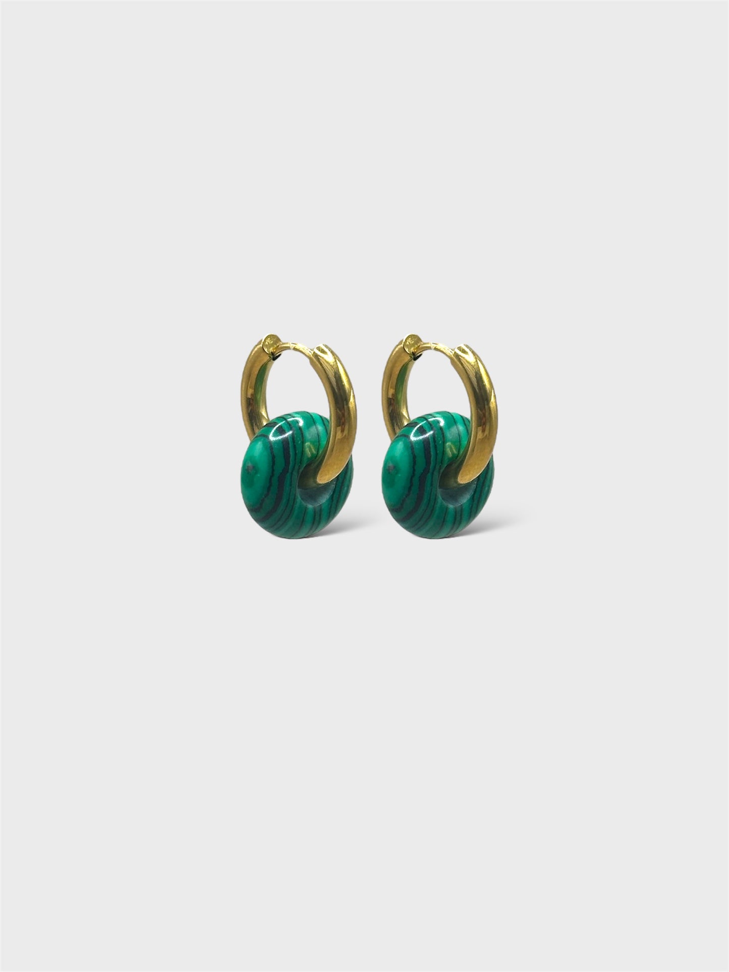 Malachiet Earrings