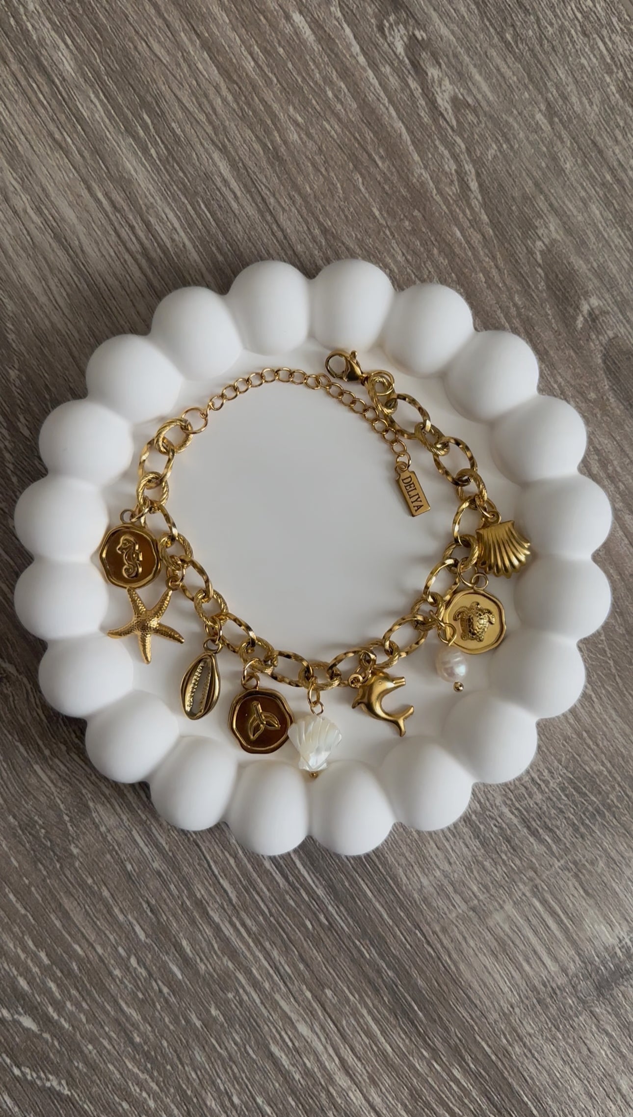 Beach Bedelarmband